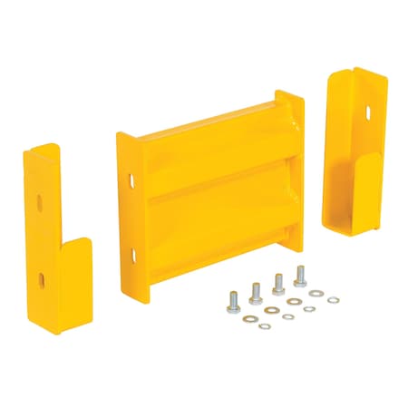 Vestil Drop-In Style Guard Rail 1 Ft GR-F2R-DI-1-YL